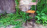Industrial Counter Height Stool, Counter Stools With Back, Bar Stools With Backs, THE MILLWORKS, Bar Height Stools