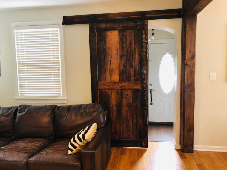 Sliding Barn Door, Vintage Barn Door, Reclaimed Barn Door, Hardware Barn Door, Rustic Door, Nostalgic Decor, Farmhouse Door, Sliding Door