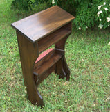 Prayer Kneeler, Prie Dieu, Folding Kneeler, Wood Kneeler, Church Furniture, Spiritual Decor, Religious Gift, Church Decor, Prayer Bench