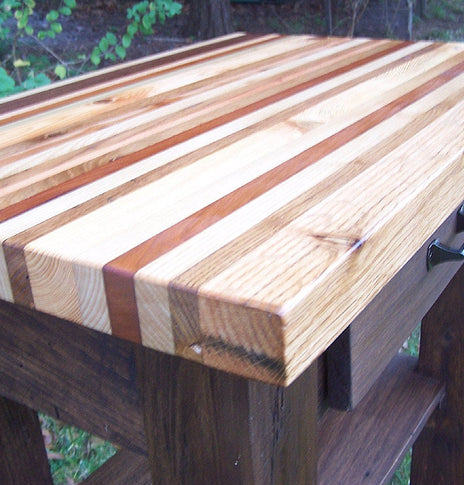 Kitchen Island Butcher Block, Small Kitchen Island, Reclaimed Wood Butcher Table, Island Furniture, Kitchen Butcher Block, Cabin Furniture