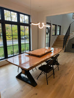 The Executive Conference Table, Solid Wood Conference Table, Industrial Table, Trestle Table, Metal and Reclaimed Wood Office Table, Modern
