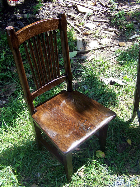 Antique Oak Dining Chair | Strong Oaks Woodshop