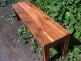 Parsons Bench, Wood Bench, Reclaimed Wood Bench, Farmhouse Bench, Porch Bench, Hall Bench, Primitive