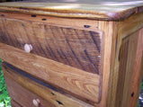 Wormy Chestnut Tallboy Dresser, Tall Narrow Dresser, Lingerie Chest Of Drawers, Solid Wood Dresser, Storage Shelves Dresser, One Of A Kind