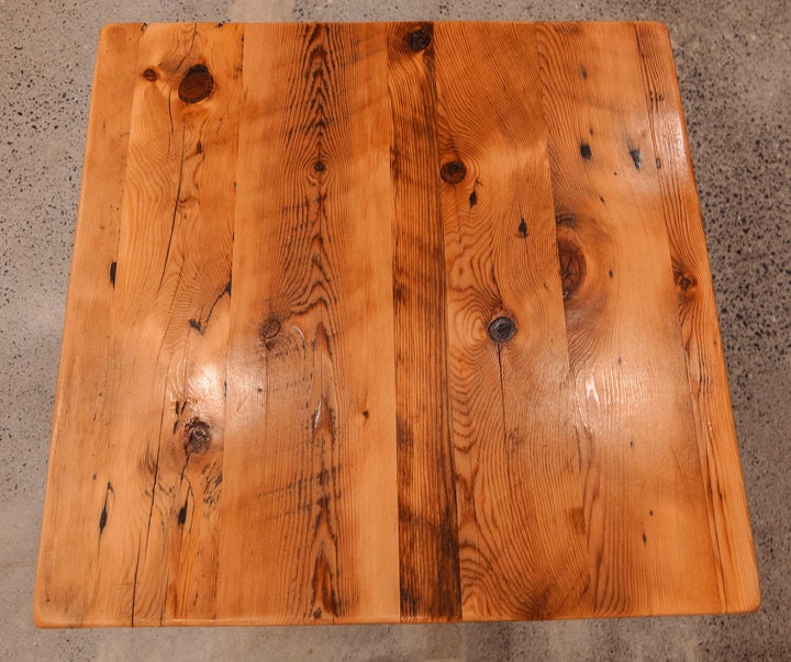Reclaimed Pine Wood Table Top, Solid Wood Table Top, Custom Table Top, Dining Table Top, Coffee Table Top, Restaurant Table Top, Kitchen