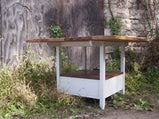 Reclaimed Wood Kitchen Island, Wood Island Base, Wood Butcher Block, Solid Wood Island, Storage Kitchen Table, Kitchen Table With Drawers