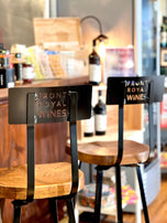 Personalized Bar Stools, Custom Logo Bar Stools With Backs Swiveling, Counter Stool Scooped Seat, Brew Haus Industrial Stool, Laser Cut