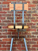 Adjustable Seat Height Swiveling Bar Stool, Scooped Seat Swivel Bar Stool With Back, Industrial Tractor Seat Bar Stool, Counter Height Stool