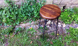 Bar Stools Counter Height, Counter Stools, Backless Counter Stools / FREE SHIPPING / The French Bistro Stool, Reclaimed Wood Stool, Vintage