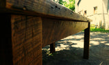 Free Shipping - Antique Farm Table, Farmhouse Table, Primitive Farm Table, Indoor Dining Table, Rustic Table