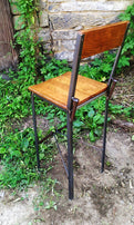 Industrial Counter Height Stool, Counter Stools With Back, Bar Stools With Backs, THE MILLWORKS, Bar Height Stools