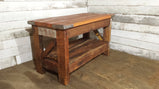 Wood Media Console, Western Furniture, Side Table, Wood Coffee Table, Rustic Media Console, TV Stand, Media Sideboard, Saloon Furniture