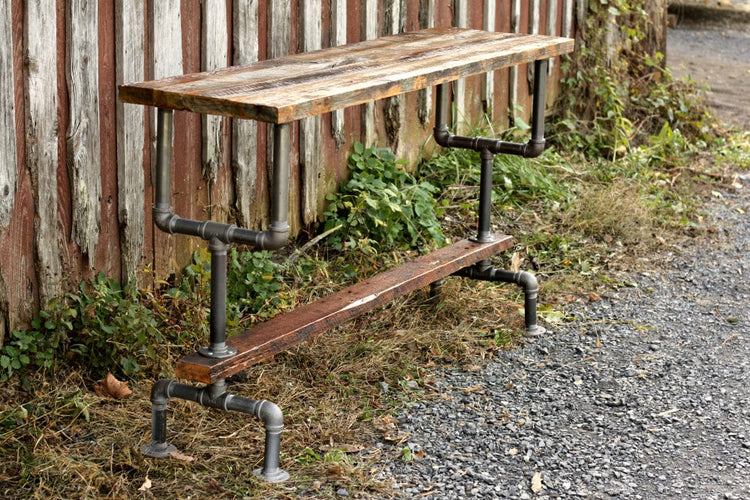 Free Shipping Bar Height Table, Industrial Bar Table, Pipe Bar Table, Pub Table, Cafe Table, Man Cave Decor Furniture, Side Table, End Table