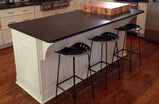 Tractor seat bar stool - Sturdy counter height bar stools - Backless metal bar stools