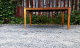 Wood Parsons Table, Wood Slim Table, Barn Wood Furniture, Wood Console Table, Farmhouse Furniture