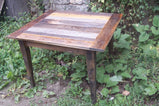 Weathered Table, Barn Wood Kitchen Table, Farmhouse Table, Rustic Kitchen Table, Vintage Style Furniture, Antique Table, Cabin Decor