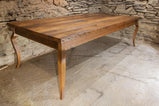 La Provencale, antique French farm dining table - Country kitchen oak table with rectangular shape - Vintage, Reclaimed, Wood