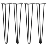 Free Shipping! Set of 4 Hairpin Legs, DIY Hairpin Table Legs, Desk Legs, Mid Century Modern Hairpin Legs, Modern Coffee Table, Chair Legs