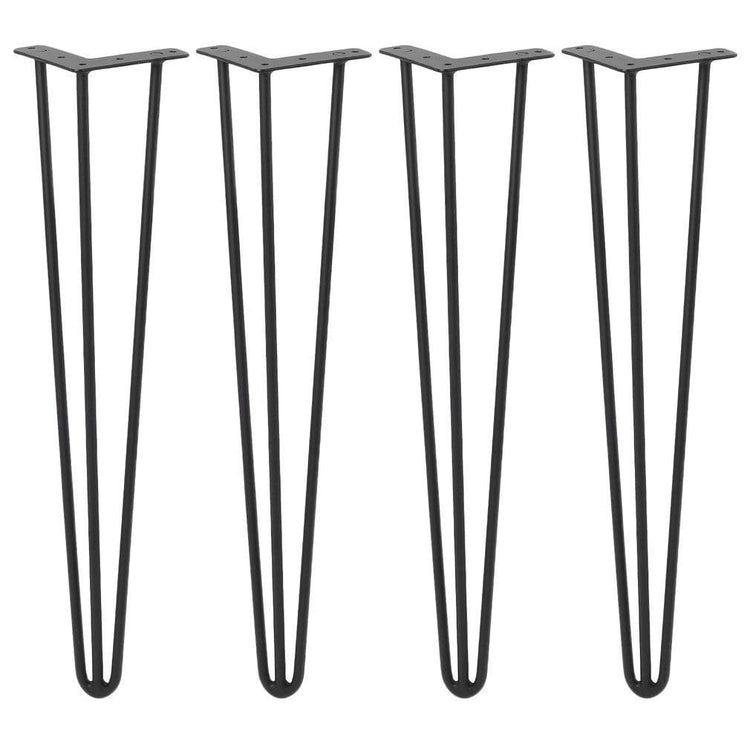Free Shipping! Set of 4 Hairpin Legs, DIY Hairpin Table Legs, Desk Legs, Mid Century Modern Hairpin Legs, Modern Coffee Table, Chair Legs