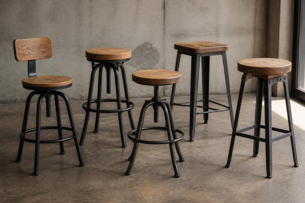 Industrial Style Bar Stool Designs for Every Space