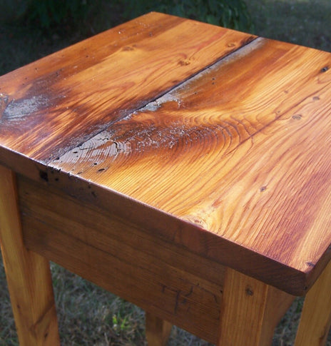 Side Table, Coffee End Table, Small Wood Table, Wood Nightstand, Bedroom Table