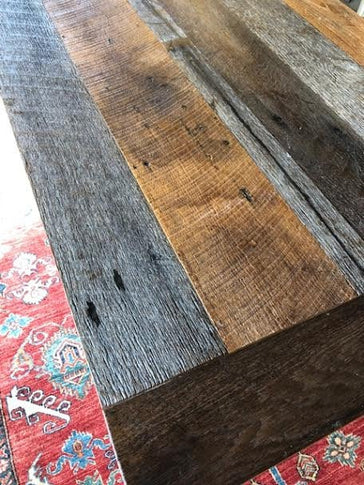 Weathered Table, Barn Wood Kitchen Table, Farmhouse Table, Rustic Kitchen Table, Vintage Style Furniture, Antique Table, Cabin Decor