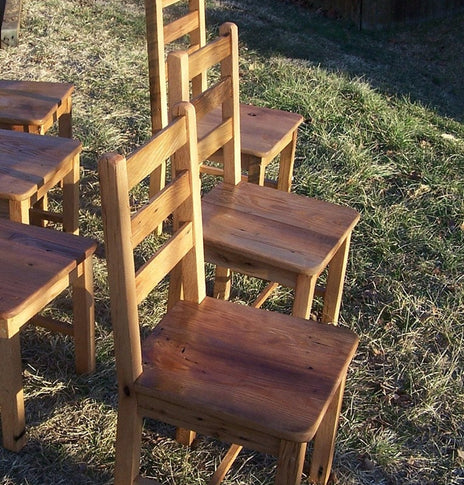 Handmade Dining Chair, Wood Dining Chair, Rustic Dining Chair, Kitchen Chair, Reclaimed Wood Chair.