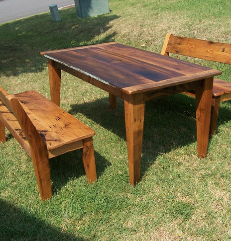 The Wormy Chestnut Relaxed Back Bench, Reclaimed Wood Bench, Barn Wood Bench, Hall Bench, Farmhouse Bench, Vintage Style Bench