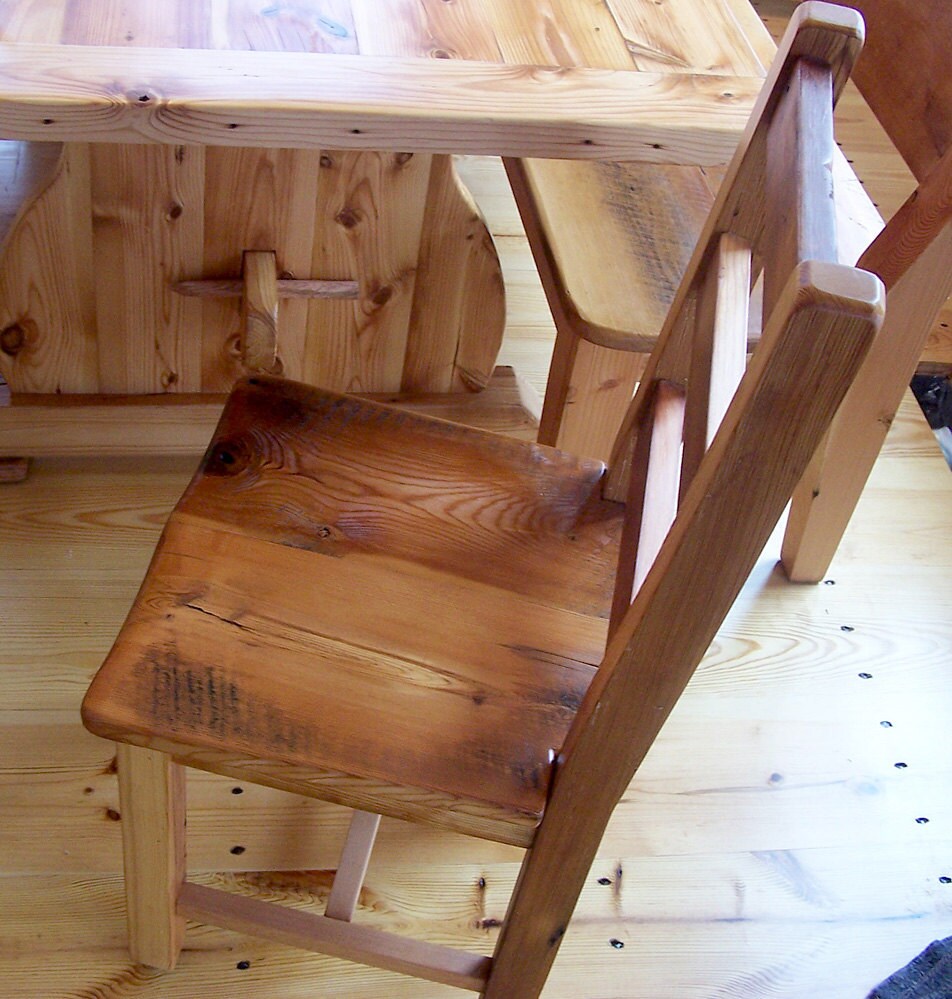 Dining Chair, Handmade Kitchen Chair, Wooden Dining Chair