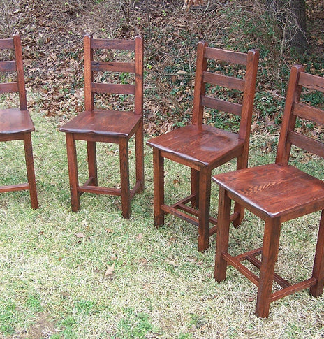 Custom Bar Stools With Back, Wood Bar Chair, Wood Dining Chair, Antique Hardwood Chair, Oak Chair, Bar Height Chair, Dining Room Furniture