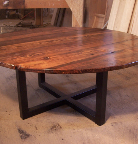 Round Coffee Table Wood, Rustic Round Table, Extra Large Table, Solid Wood Table, Reclaimed Wood Coffee Table, Large Round Coffee Table