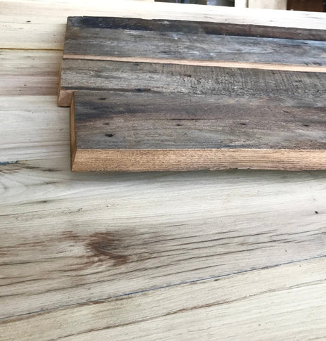 FREE SHIPPING - Rustic Weathered Reclaimed Wormy Chestnut Wood Planks for DIY Crafts, Projects and Decor