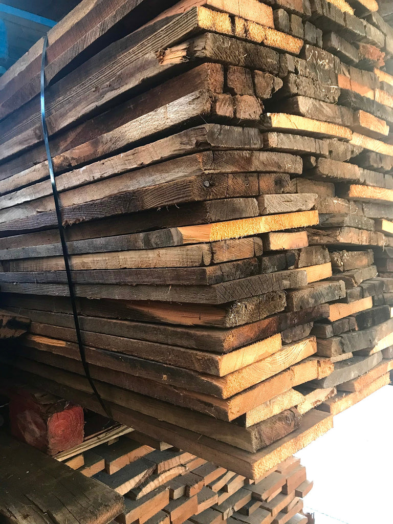 Reclaimed Oak Barn Wood Boards | Strong Oaks Woodshop