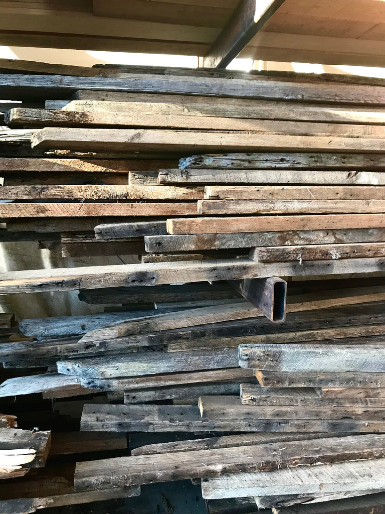Reclaimed Oak Barn Wood Boards | Strong Oaks Woodshop