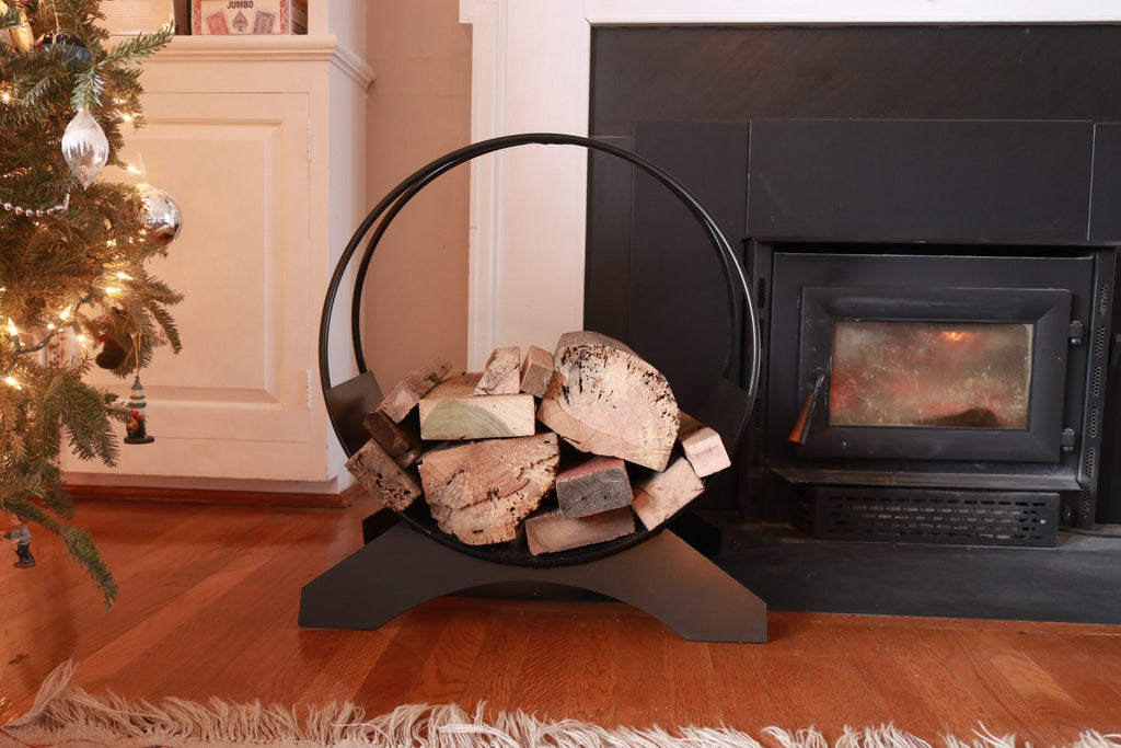 Firewood Rack, Firewood Ring, Log Holder, Fire wood Holder, Fire