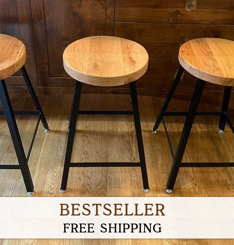 Counter Stools, Basic Brew, Industrial Bar Stools Counter Height, Rustic Wood Bar Stool, Extra Tall Bar Stools, Backless Bar Stools, Danish