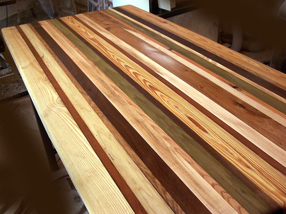 End Grain Cutting Board - Custom Reclaimed Wood Butcher Block | Strong