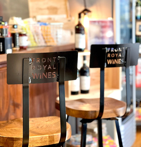 Personalized Bar Stools, Custom Logo Bar Stools With Backs Swiveling, Counter Stool Scooped Seat, Brew Haus Industrial Stool, Laser Cut