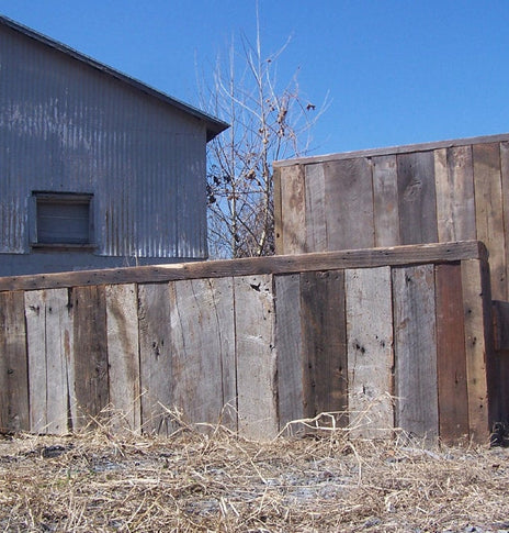 Reclaimed Wood Bed Frame, Barn Wood Bed, King Bed Frame, Wood Bed Platform, Queen Bed Frame, Farmhouse Bed Frame, Cabin Bed Frame Platform