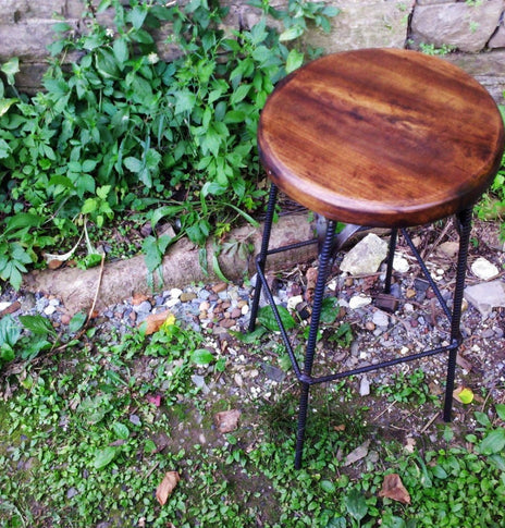 Bar Stools Counter Height, Counter Stools, Backless Counter Stools / FREE SHIPPING / The French Bistro Stool, Reclaimed Wood Stool, Vintage
