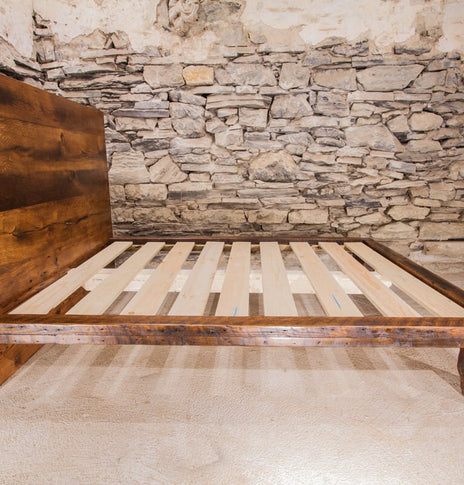 Lamplighter Reclaimed Wood Platform Bed King, Platform Bed California King, Platform Bed Queen, Bed Headboard With Frame, Oak Furniture