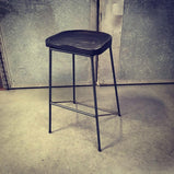 Spinnaker Bar Stools, Counter Stools, Counter Height Stool, Kitchen Stools, Tractor Seat Stool, Reclaimed Wood Bar Stool, Industrial Stools