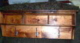 Wood Coat Rack, Cubby Shelf Rack, Entryway Rack, Wood Coat Shelf, Pine Rack, Coat Shelf With Hooks, Clothing Rack Shelf, Handmade Wood Shelf