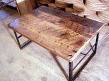 Industrial Coffee Table, Rustic Modern Coffee Table, Wood Coffee Table, Man Cave Deco, Solid Wood Table, Barn Wood Table, Farmhouse Table