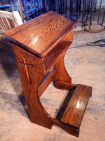 Praying Kneeler, Prie Dieu, Wood Bench Kneeler, Catholic Altar, Spiritual Furniture, Wood Kneeler For Praying, Antique Kneeler, Praying Gift