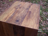 FREE SHIPPING - Wood Slab Desk, Reclaimed Wood Desk, Modern Slab Desk, Slab Table, Farmhouse Desk, Slab Side Table, Modern Office Wood Slab