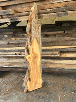 Live Edge Cedar Slabs, DIY Wood Crafting Slabs, Solid Wood Slabs, Red Cedar Slab, Live Edge Slabs, DIY Woodworking Slabs, Natural Raw Edge