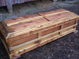 Free Shipping, Wood Casket, Pine Casket, Cemetery Furniture, Wood Coffin, Barn Wood Casket, Knotty Pine Coffin, Funeral Casket, Reclaimed