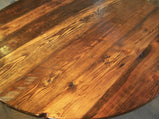 Round Coffee Table Wood, Rustic Round Table, Extra Large Table, Solid Wood Table, Reclaimed Wood Coffee Table, Large Round Coffee Table