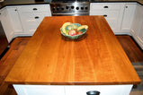 Custom Cherry Wood Plank Countertops Created With YOUR Dimensions - Butcher Block Table, Kitchen Island